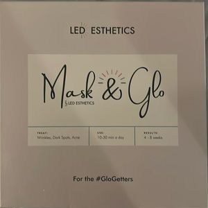 LED Esthetics Mask & Glo LED Therapy Face Mask